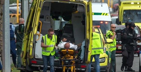 Korban Tewas Akibat Serangan Teroris pada Jamaah Shalat Jum'at di 2 Masjid di Selandia Baru 40 Orang